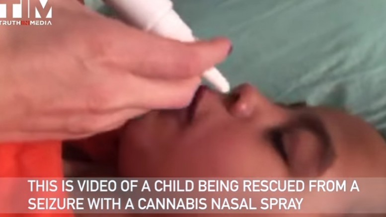 Watch Cannabis Nasal Spray Stop Seizures in 20 Seconds (Video)